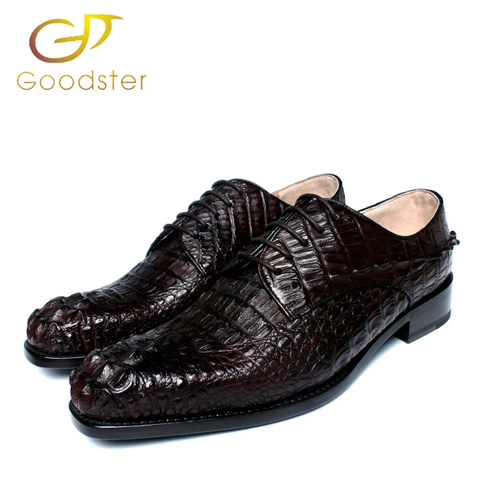 shoes crocodile leather