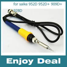 Saike электронный сварочный паяльник ручной инструмент for909D+ 952D 928D BGA паяльная станция ручка электрического утюга