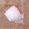 100pcs/pack Jewelry Ziplock Zip Zipped Lock Reclosable Thick Plastic Poly Clear Bags Nuts Charms Packaging Bags Thickness 0.2mm ► Photo 2/6
