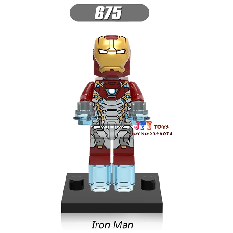 

Single superhero Marvel Spider-Man Homecoming Iron Man building blocks brick hobby toys for children kits gift brinquedos menino