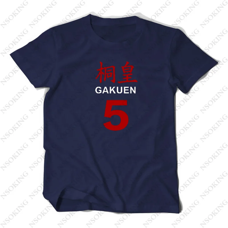 Новинка футболка для косплея Kuroko no Basuke Aomine Daiki модная мужская Kuroko's с