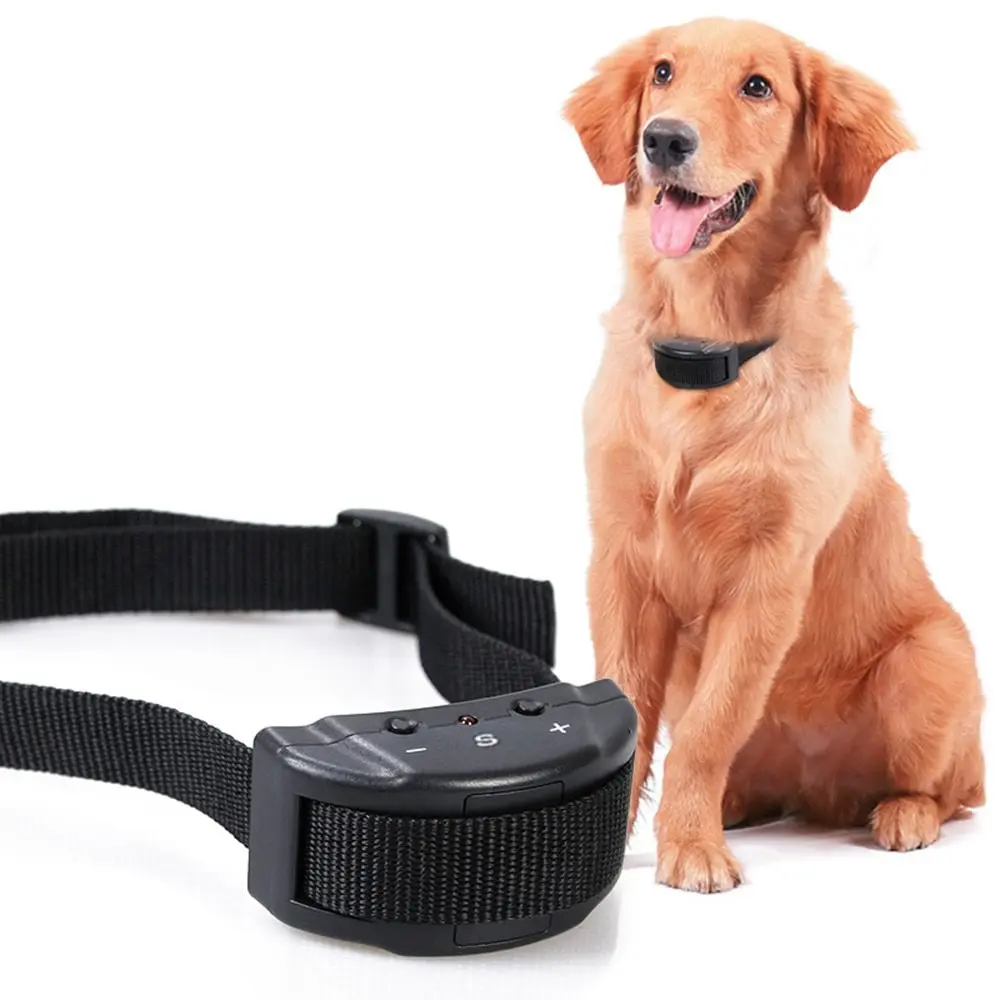 Мини электронный ошейник для обучения собак анти-лающее устройство Отпугиватель ударов щенок собака тренажер для останова лая животное тренировочный контроль воротник
