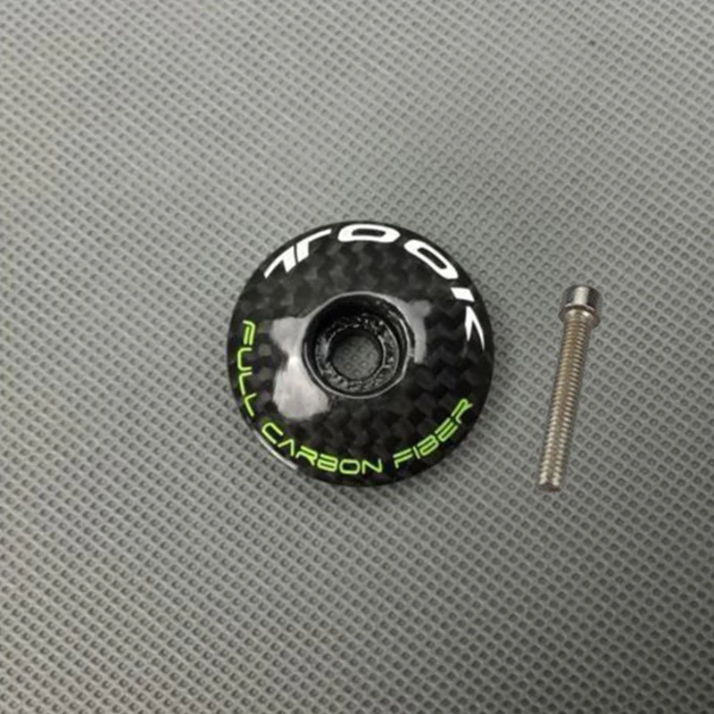 Рулевой 1-1/" 28,6 мм велосипедная гарнитура верхняя крышка MTB Дорожный комплект велосипедный руль с болтом комплект из углеродного волокна