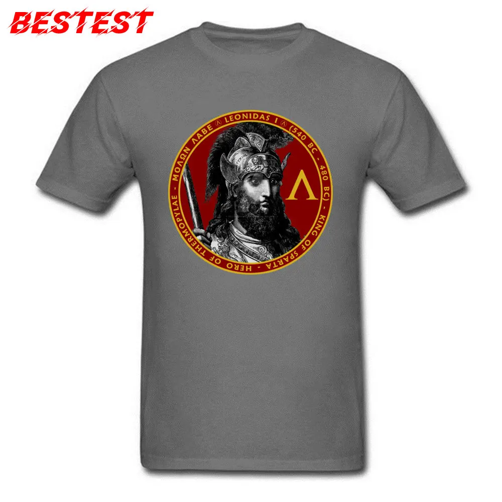 201896Ysparta knight leonidas Men Special Tops Tees Round Collar Mother Day All Cotton Top T-shirts Group Short Sleeve Tops Shirts 201896Ysparta knight leonidas carbon