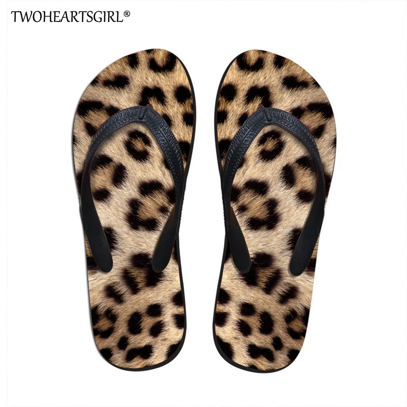 Twoheartsgirl Leopard Design Men's Cool Summer Style Flip Flop Casual Flat Sandals Shoes for Boys Outside Beach Sandals Shoes Twoheartsgirl Leopard Design Men's Cool Summer Style Flip Flop Casual Flat Sandals Shoes for Boys Outside Beach Sandals Shoes
