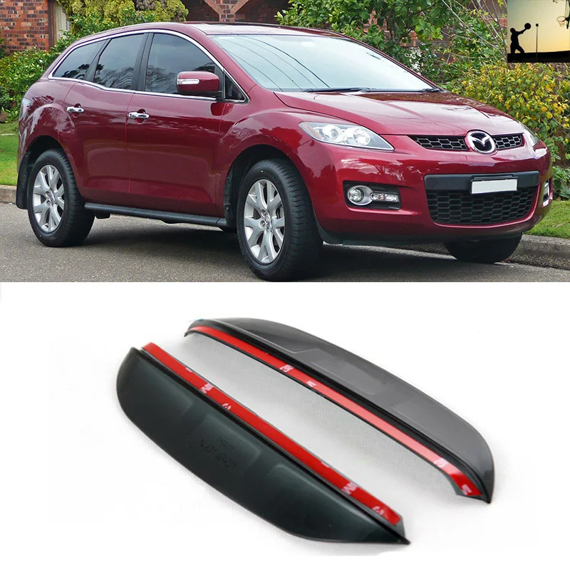 

Car-Styling FOR MAZDA CX-7 From 2006 to now rearview mirror rain eyebrow Rainproof Flexible Blade Car Styling