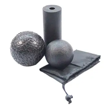

popfeel Hollow Yoga Column Foam Roller Massage Ball Gym Pilates Exercise Fitness Tool