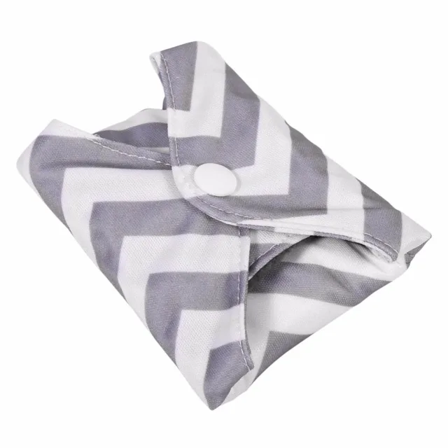 1PC 18 * 25cm Menstrual Pads Reusable 5 Colors Charcoal Bamboo Cloth Menstrual Pads Washable Sanitary Towel Panty Maternity Pads