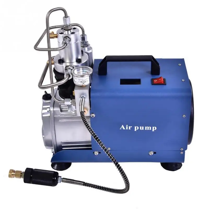 4500PSI 220V 30MPAHigh Pressure Air Pump for Electric Air Compressor EU