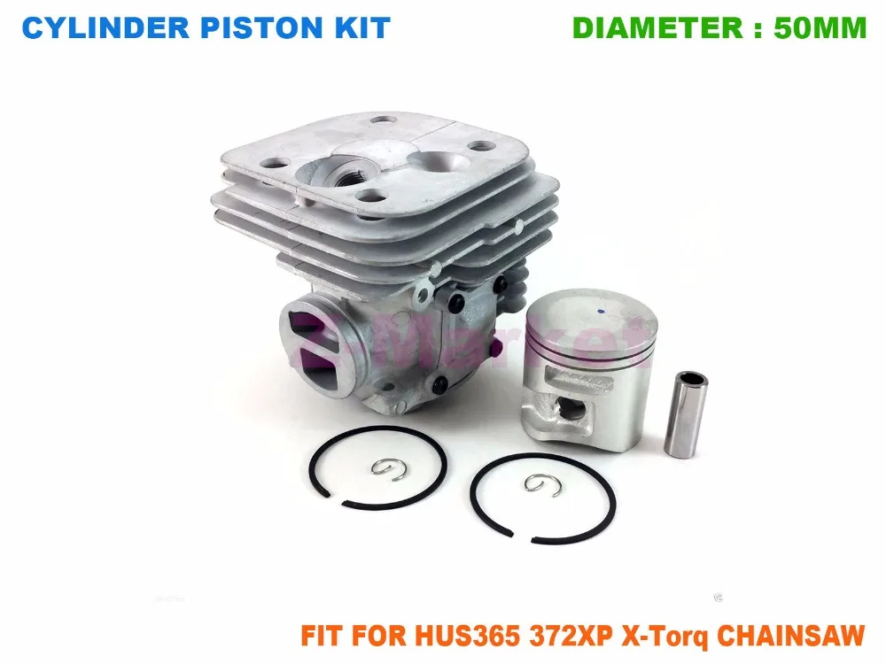 Kit Pistone E Cilindro 50mm Per Husqvarna 365 X-Torq E 372XP X-Torq – Backye