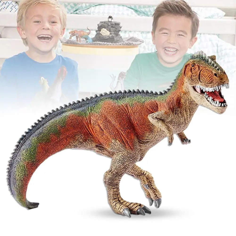 7inch 14543 Giganotosaurus Rex Dinosaur Model Toys PVC Large Action Figure Toy For Kids Gifts