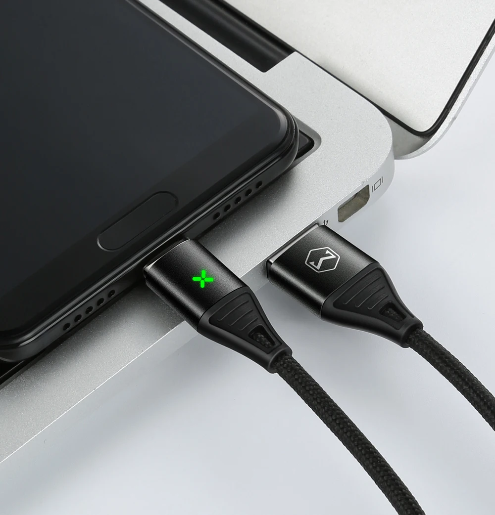 Mcdodo кабель usb type C Магнитный USB кабель для samsung Xiaomi huawei QC4.0 Быстрая зарядка 3A для huawei USB C зарядное устройство Магнитный провод