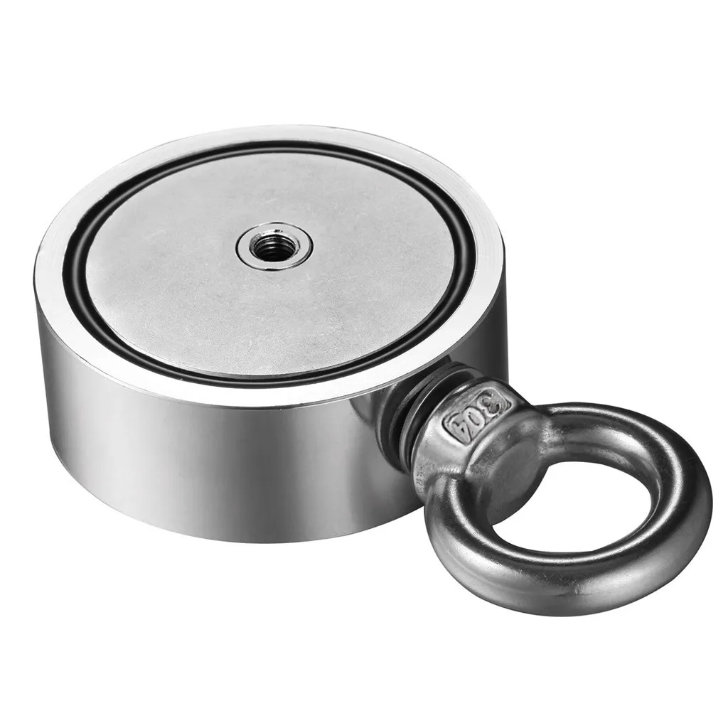 

200/300/500KG Double Side Neodymium Metal Magnet Detector Fishing Kit+20M Rope New Arrival Dropshipping
