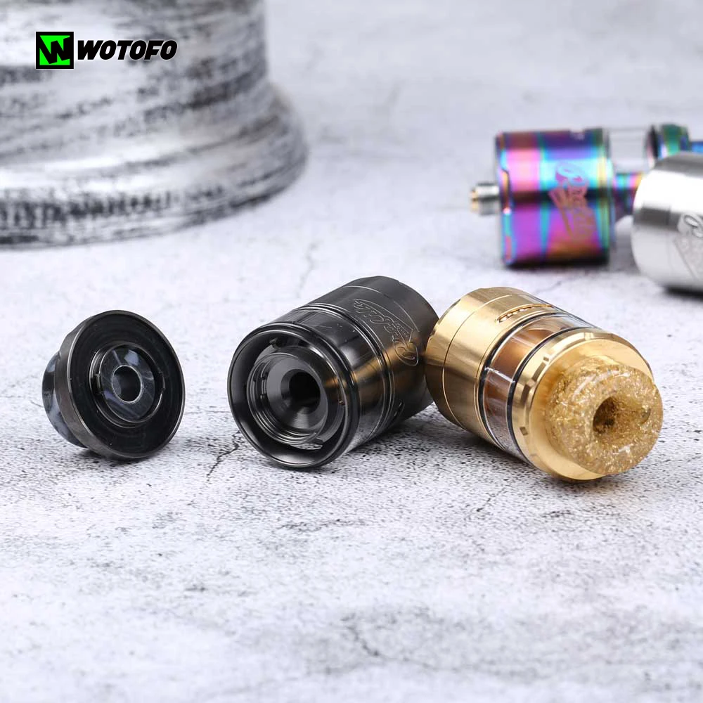 Оригинальный испаритель Wotofo Profile unit RTA 3 5 мл Восстанавливающий капельный Vape 510 Thread