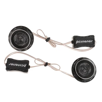

Universal Car Audio Stereo Speaker With Subwoofer Tweeter Black Excellent Timbre