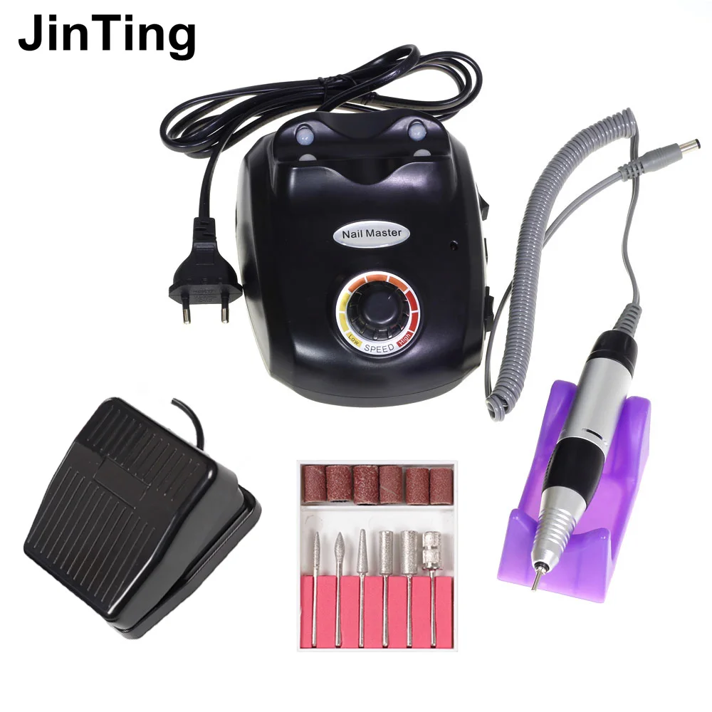 

Pro Electric Nail Drill Machine Acrylic 18W 30000RPM Nail File Drill Manicure Pedicure Kit Nail Art Equipment
