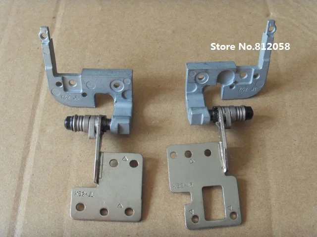 

SSEA Original NEW Laptop LCD Hinges for Asus K52 K52J K52N A52 A52F A52JB A52JR X52 Free shipping free shipping