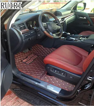 

Good quality! Special car floor mats for Lexus LX 450d 5 seats 2019 waterproof rugs carpets for LX450d 2018-2015,Free shipping