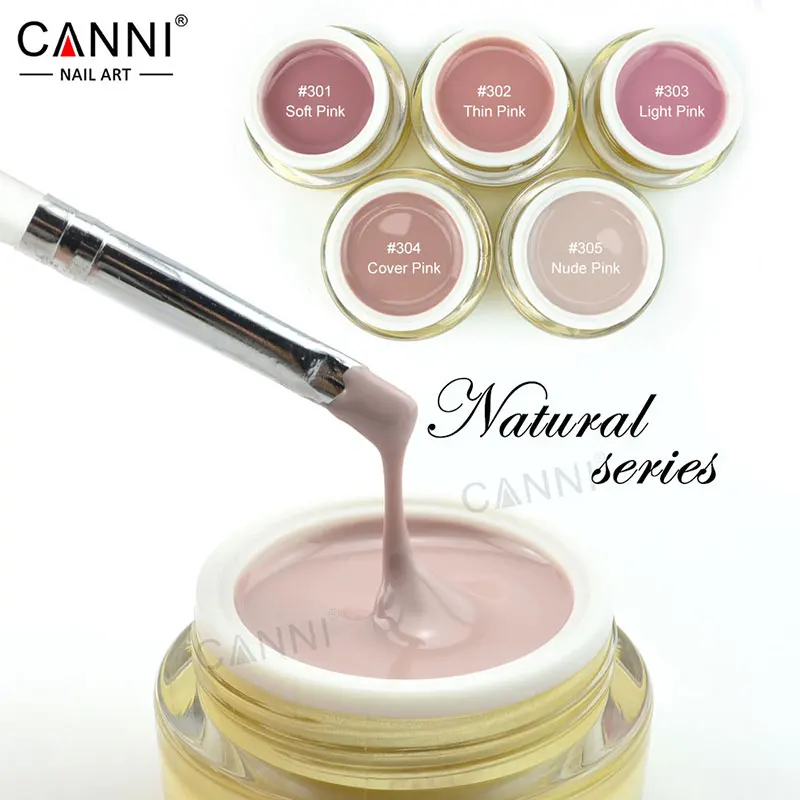 #50951 CANNI Beauty Nart Art  Manicure Builder Gel 15ML Thick Extension UV Gel Camouflage UV Gel Builder