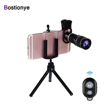 

20X Optical Zoom Telephoto Lens No Dark Corners Mobile Phone Camera Telescope lens tripod for iPhone Samsung smartphone