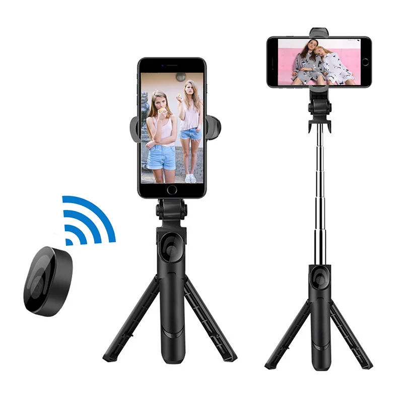 

Ulanzi Mini Portable Selfie Stick Bluetooth Control Tripod Mount with Shutter Release for iPhone Samsung Xiaomi Huawei