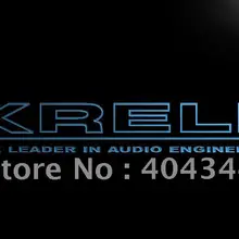 LL042-Krell аудио домашний кинотеатр подарок светодиодный неоновый свет знак