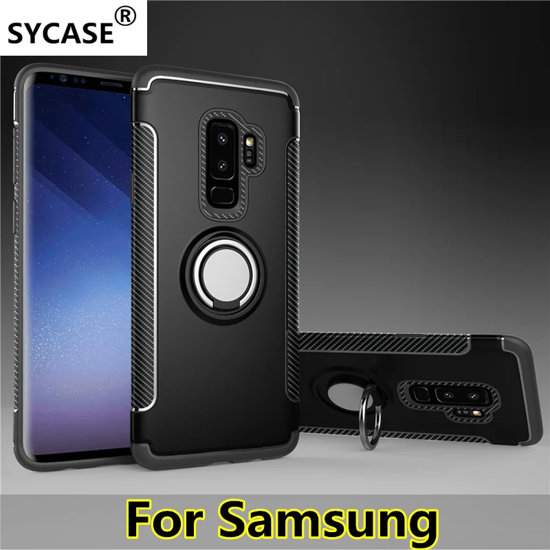 Чехол SY для samsung J2prime J5prime J7prime J7plus J4 J6 Гибридный Силиконовый PC прочный защитный