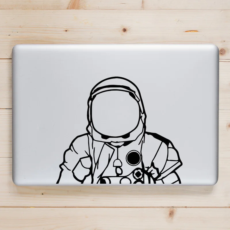 Astronaut Helmet Laptop Decal for Apple Macbook Sticker Pro Air Retina 11 12 13 15 inch Dell Mac Book Skin Notebook | Компьютеры и