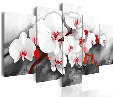 5pcs,Diamond Painting,3D,Orchid,flower,Diamond Embroidery Lily,5D,DIY,Cross Stitch,Diamond Mosaic,Full,Picture,Home Decor FS3516