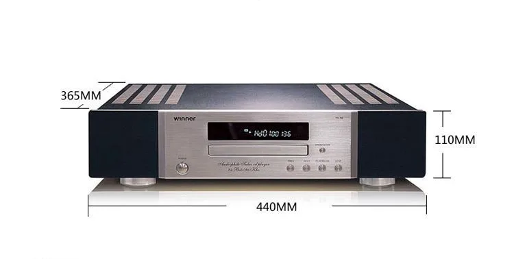 Hi fi CD плеер высокое качество движение с декодированием AD1955 независимый полевой