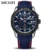 MEGIR Moda Esporte Men Watch Militar Do Exército Relógios de Silicone Da Marca Relogio masculino Homens Relógio de Quartzo Relógio de Pulso Hora Tempo Saat