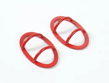 

Fit For Suzuki Jimny 2012-2015 Car Front Side Fender Turn Signal Light Lamp Cover Trim Styling Steel Red