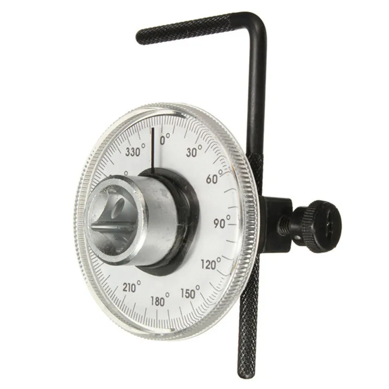 Wrench Adjustable 1/2 inch Drive Torque Angle Gauge Car Auto Garage
