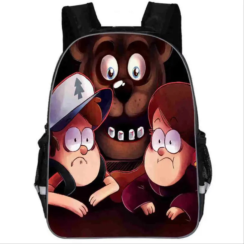 11 16 Inch 2019 student School Bags Anime Gravity Falls Dipper Pines