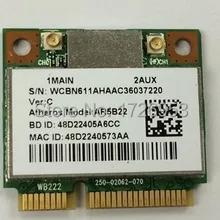 Athoers AR9462 AR5B22 WB222 300 Мбит/с+ Bluetooth 4,0 Половина мини Pci-e беспроводная карта