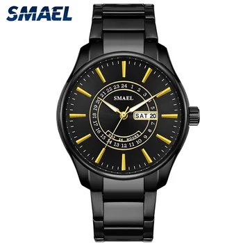 

Fashion Smael Top Brand Quartz Full Steel Watches Men Luxury High Qulity Casual Waterproof Digital Clock S Shock Sport Outdoor