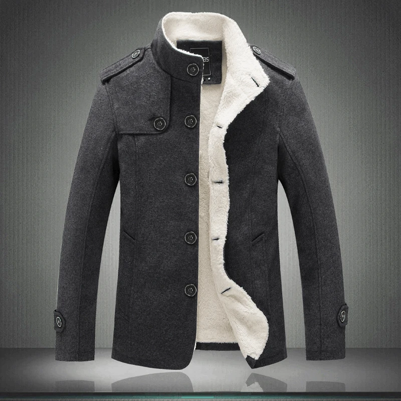 LOMAIYI, мужская зимняя куртка, для мужчин, средней длины, шерстяной Тренч, мужской, теплый, пашм, куртки, для мужчин, s, стоячий воротник, повседневное пальто, BM292