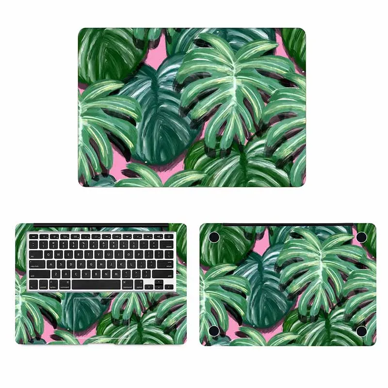

Palm Leaf Painting Laptop Skin Sticker for Macbook Decal Pro Air Retina 11" 12" 13" 15" Mac Notebook Protective Full Cover Skin