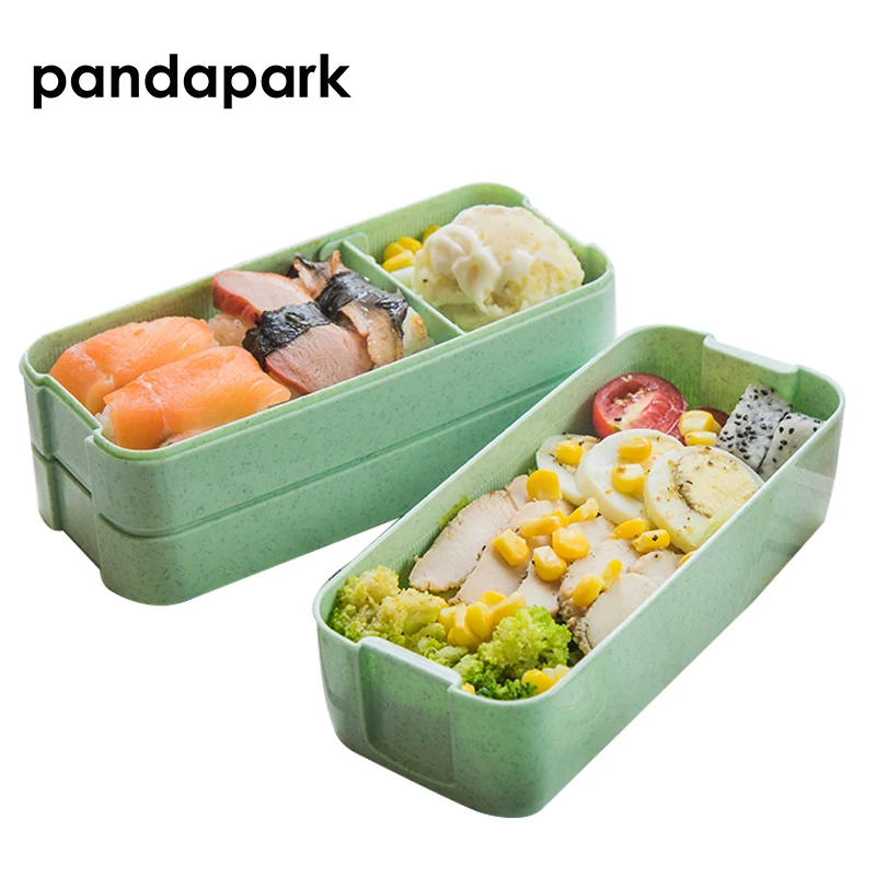 

5 Colors 900ml PP Three Layer Food Storage Container Microwave Oven Lunch Bento Boxes Dinnerware Lunchbox BPA Free PPX002