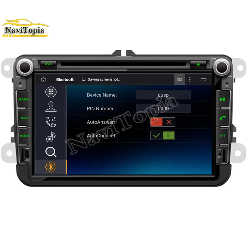Cheap NAVITOPIA 8inch 4G RAM 32G ROM Octa Core Android 9.0 Car DVD GPS for VW Golf Blue Motion for VW Sportline for Amarok for Bora 8