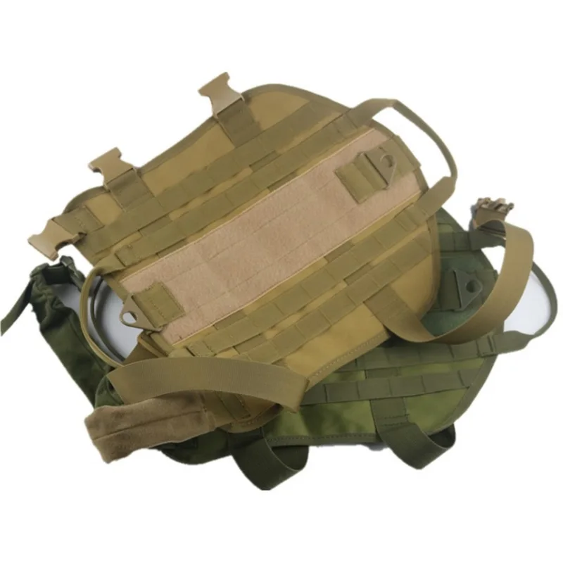 Тактический Жилет для собак Harnes s M ilitary Molle камуфляжная шлейка маленьких средних и