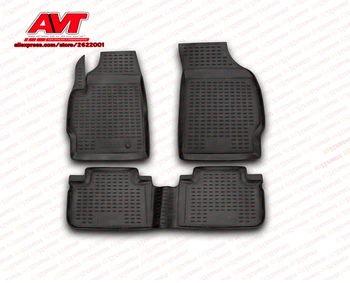 

Floor mats case for Ford Escape 2007- 3 pcs rubber rugs non slip rubber interior car styling accessories