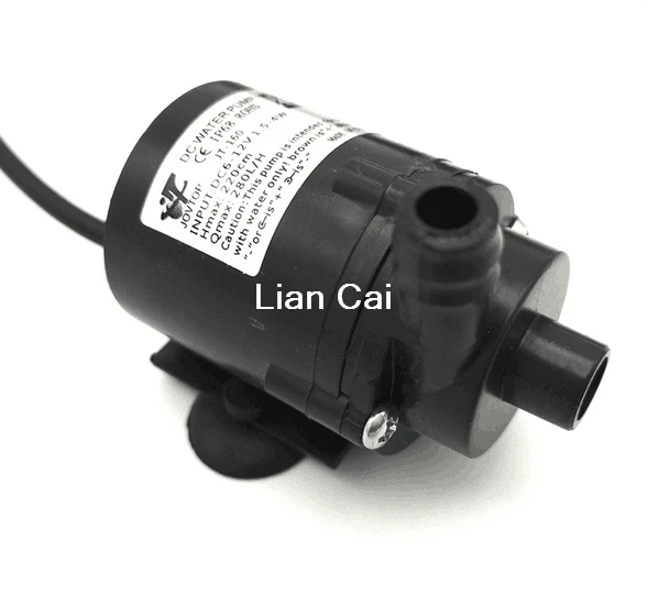 

DC 6V 12V Micro Brushless Submersible Motor Water Pump F Solar Cooling 200L/H ElectricWater Circulation Pump for Aquarium Pond