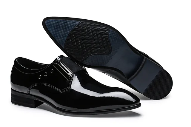 black wedding dress shoes