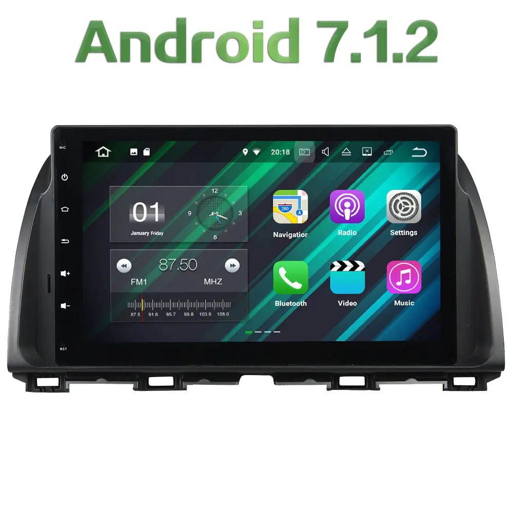 2GB RAM Android 7 1 2 Quad core Steering Wheel Control Car font b multimedia b