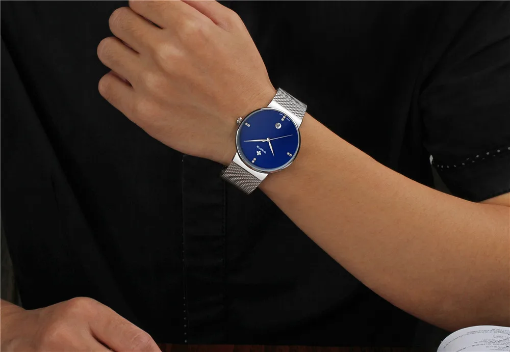 Роскошные брендовые наручные часы wwoor мужские модные повседневные кварцевые мужские часы ультра тонкий дизайн водонепроницаемые спортивные часы мужские Montre Homme