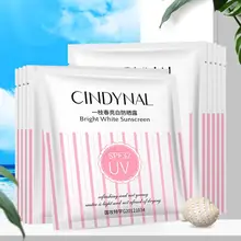 SPF32 солнцезащитный крем для лица и тела отбеливание и осветление солнцезащитный крем водостойкий нежирный солнцезащитный лосьон 10 шт