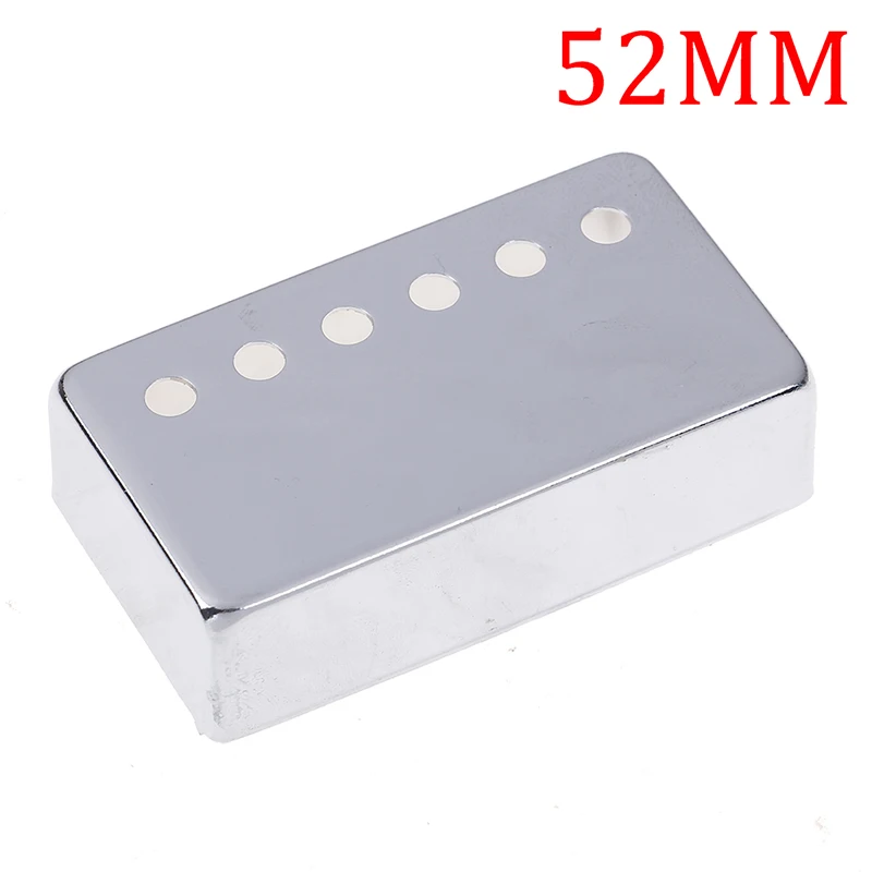 Металлическая хромированная крышка для электрогитары Humbucker 50/52 мм в стиле LP
