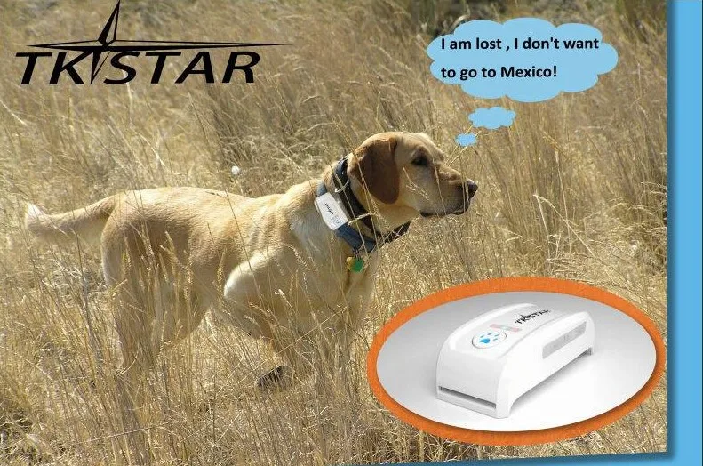 TKSTAR собака кошка gps трекер ошейник водонепроницаемый в режиме реального времени отслеживание последний выпуск