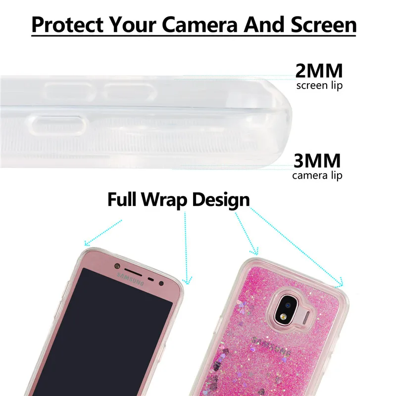 Triseoly для samsung Galaxy J2 чехол для samsung J2 Pro чехол ТПУ с песчаным декором крышка чехол для телефона J2 J250F J250 SM-J250F